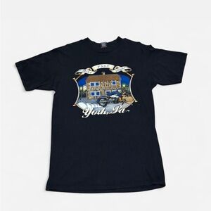 Harley-Davidson Black Cotton Tee